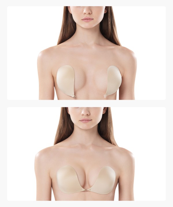 NuBra Seamless Underwire Adhesive Bra : : Clothing, Shoes &  Accessories